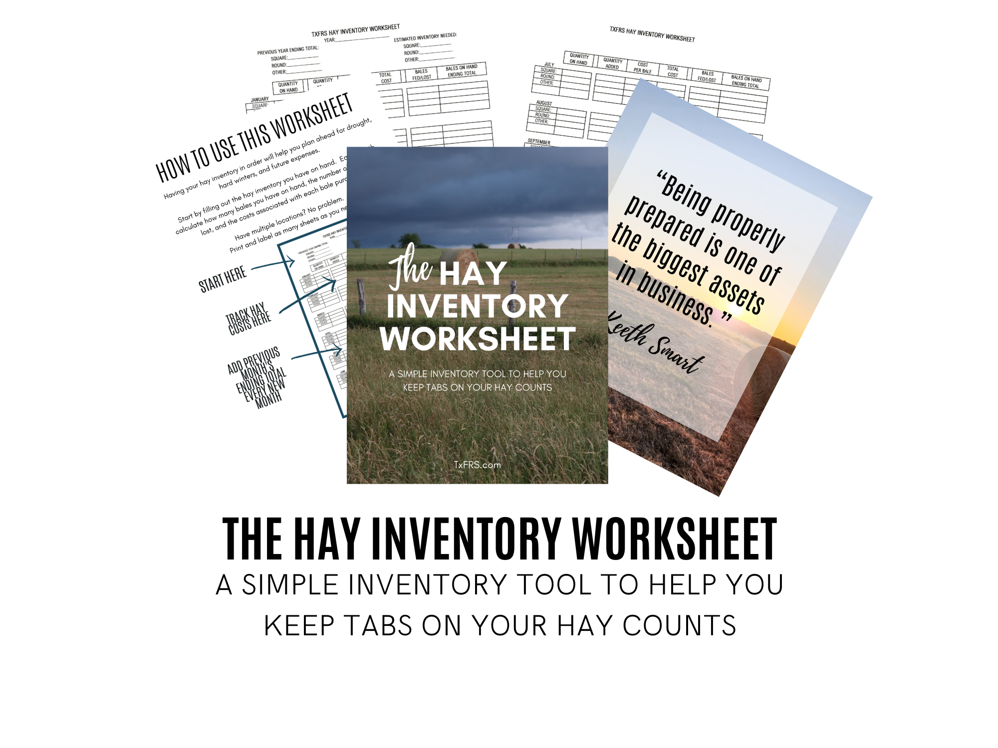 The Hay Inventory Worksheet Texas Farm And Ranch Solution Llc 7862