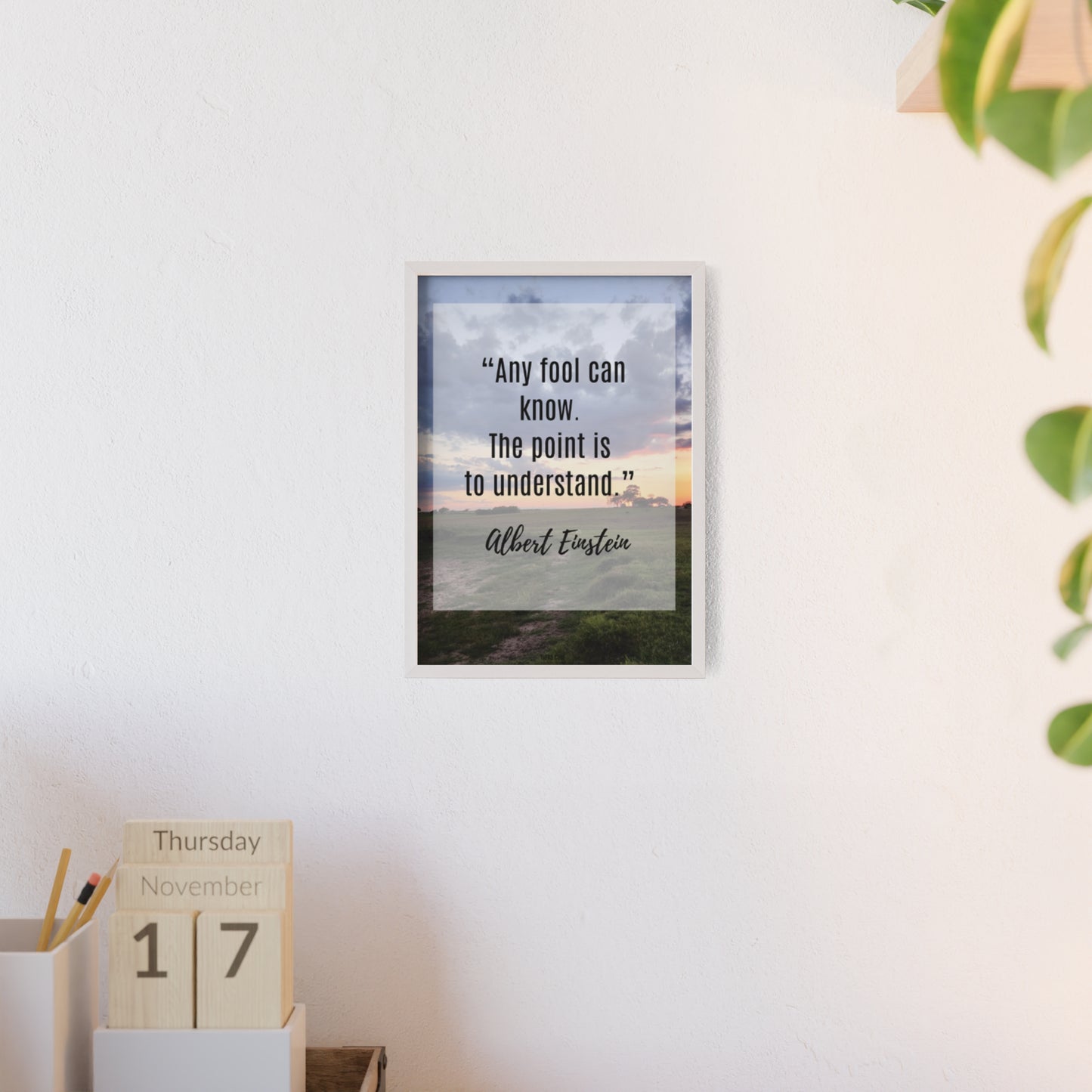 Posters with Wooden Frame