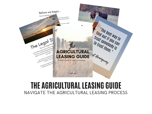 THE AGRICULTURAL LEASING GUIDE